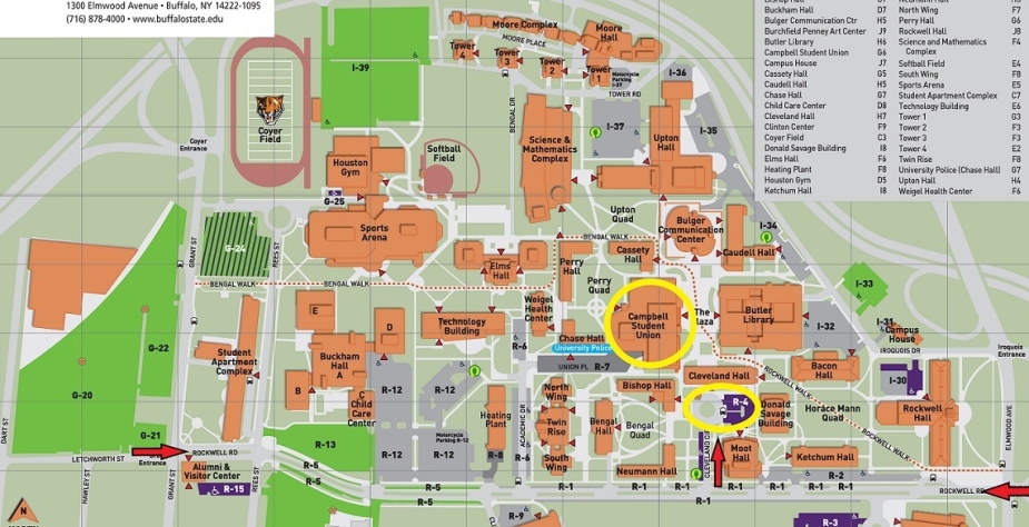 Campus Map for Bengala 2023