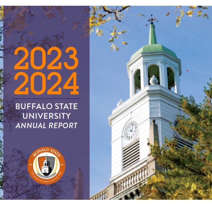 Image of front cover of 23-24 annual report